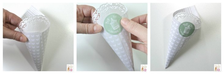 Blog de bodas - Yo dire que si: Tutorial (DIY): Conos de blonda para tu boda .