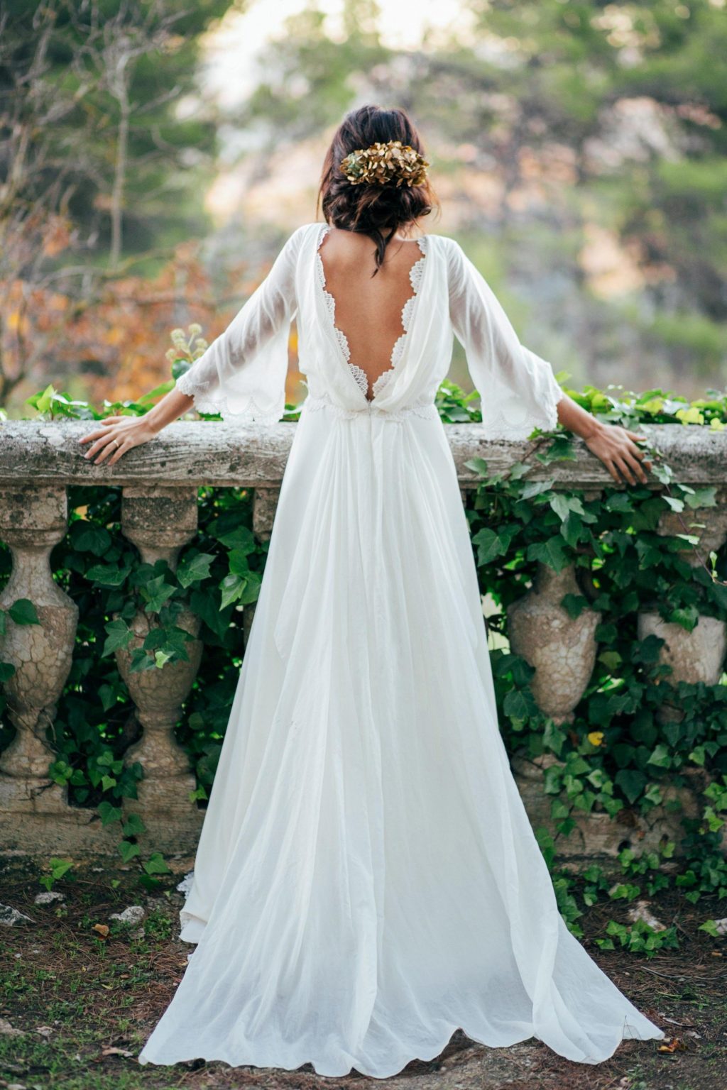 Trajes de novia online de invierno